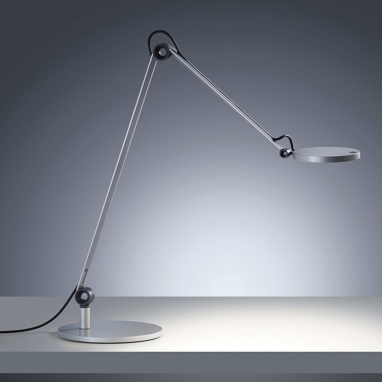 Lampa stołowa LED PARA.MI FTL 102 R srebrna 930