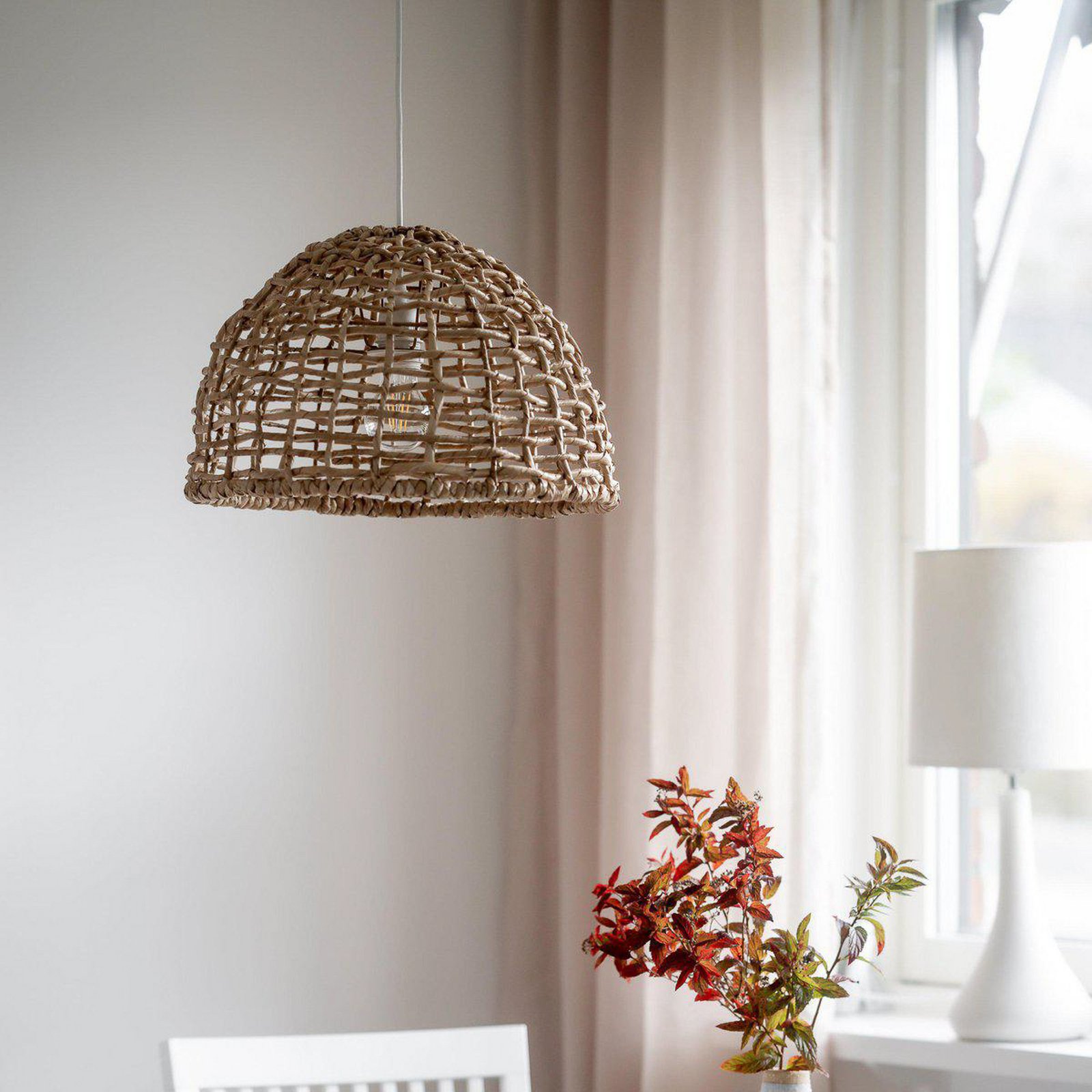 PR Home utomhushänglampa Cebu, Ø 37 cm, kabel 2,5 m, IP44
