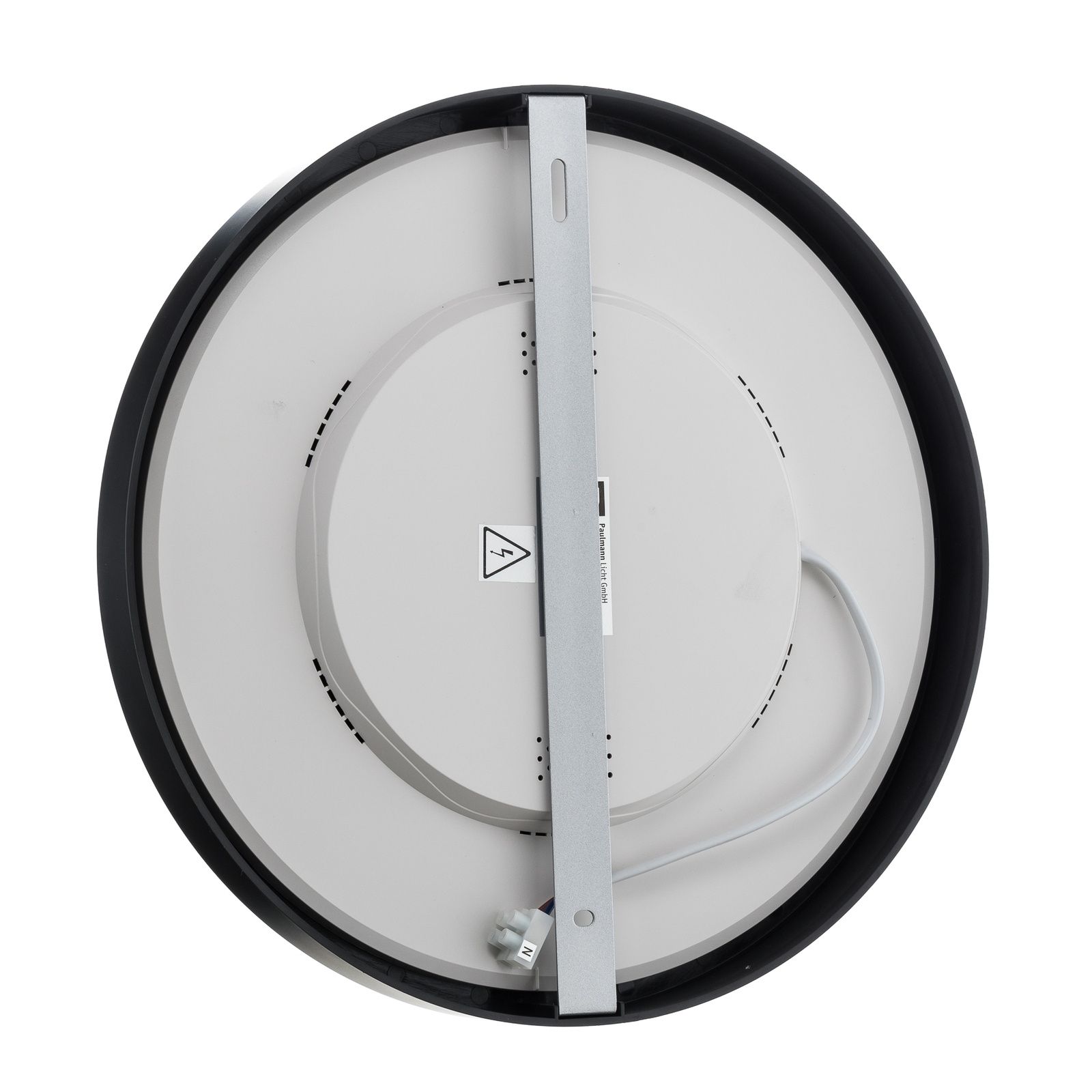 Paulmann Abia -LED-paneeli Ø30cm 2700K mattamusta