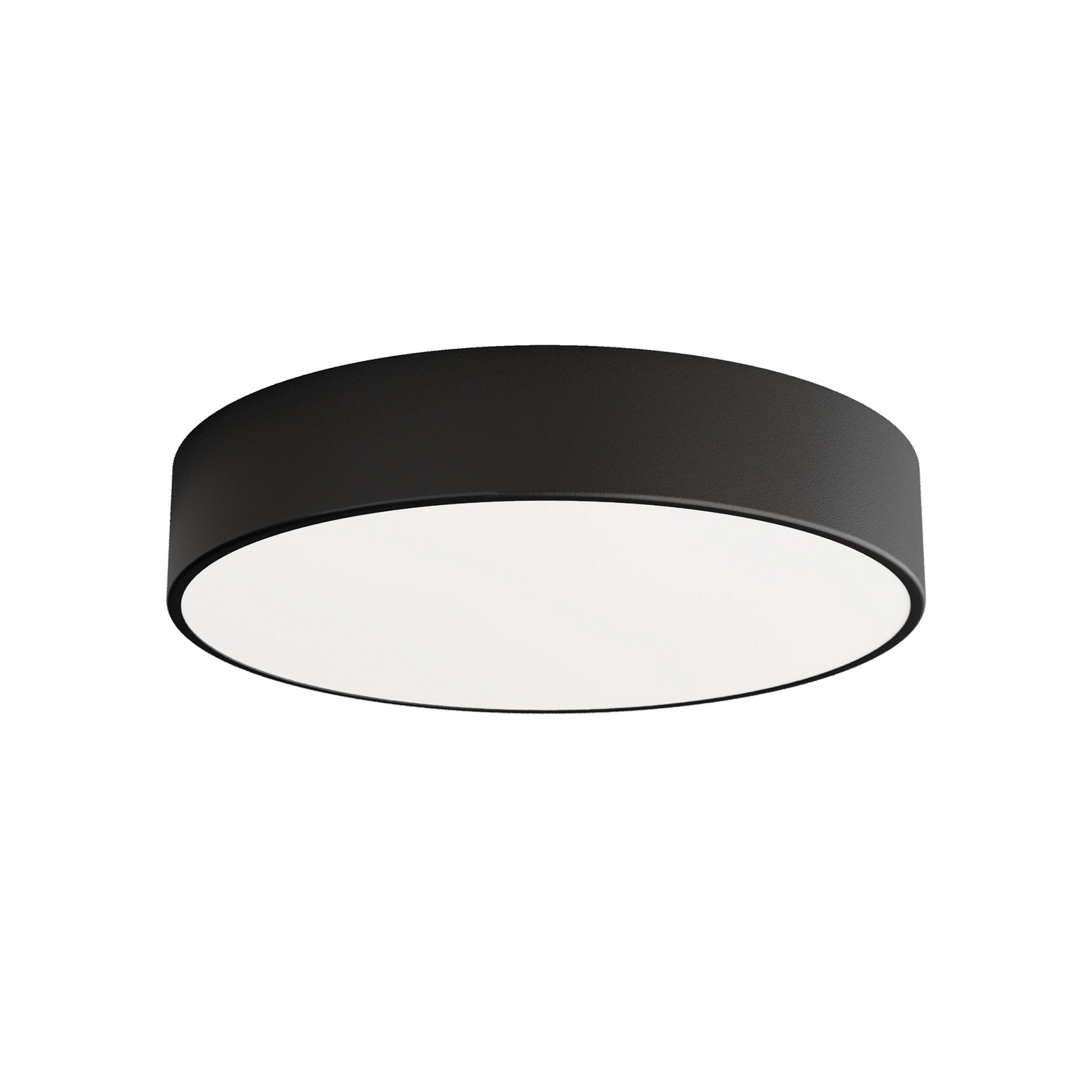 Plafonieră Cleo 400, negru, senzor, IP54, Ø 40 cm, metal Plafonieră Cleo 400, negru, senzor, IP54, Ø 40 cm, metal