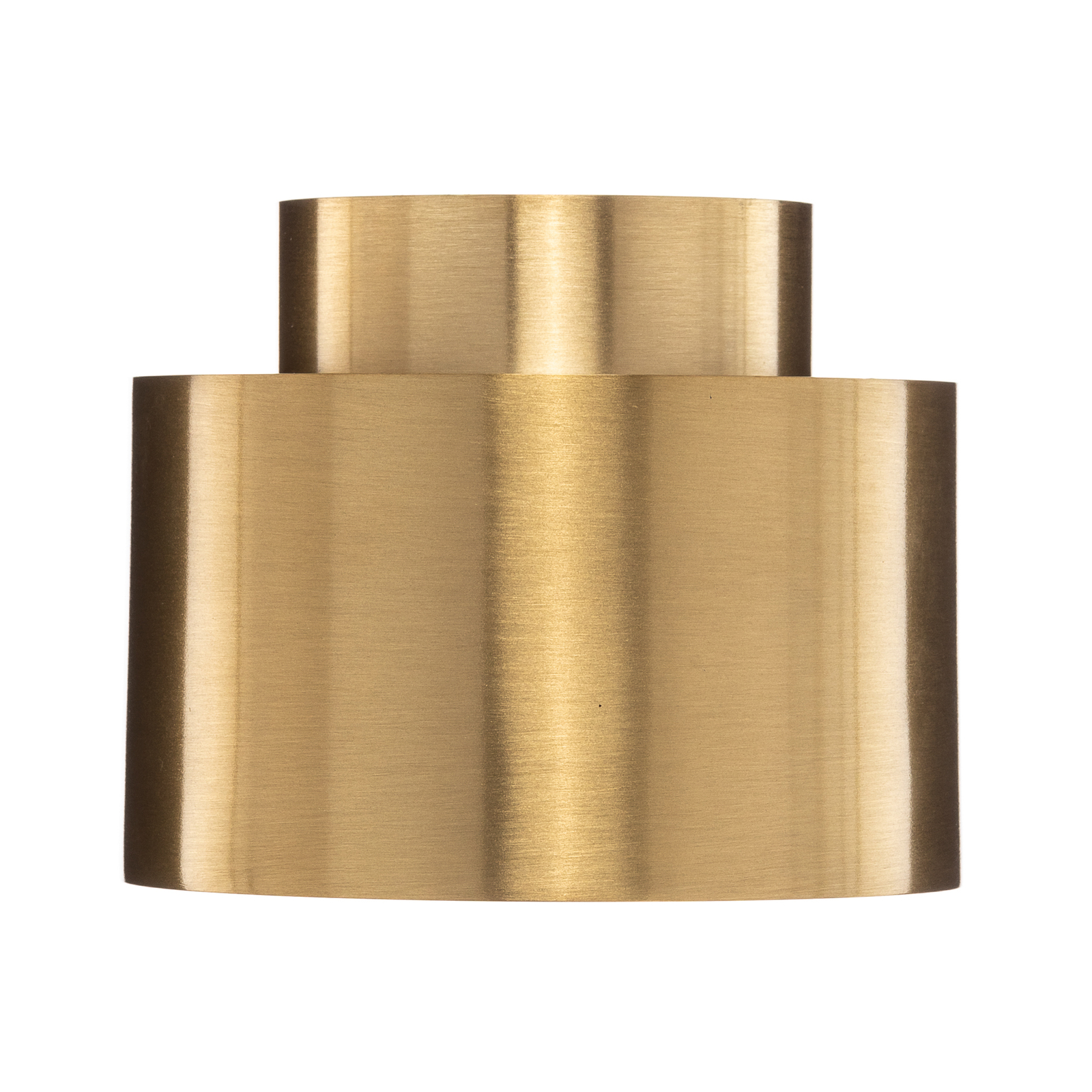 Lindby LED reflektor Nivoria, 11 x 8,8 cm, zlatá barva, sada 4 kusů
