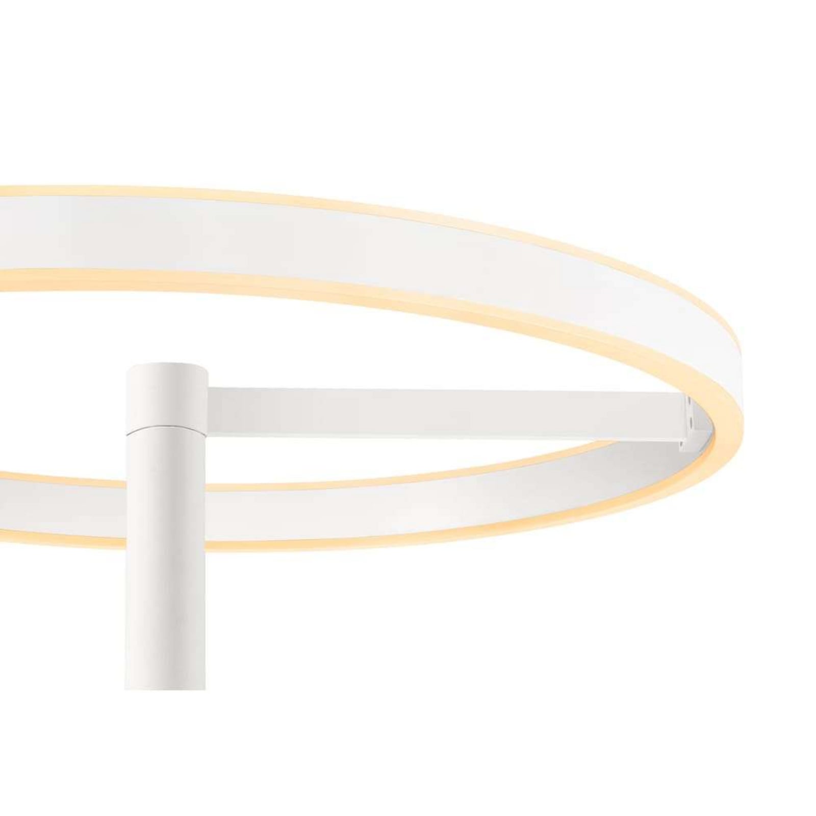 SLV LED-gulvlampe One Straight, hvid, 2700/3000 K