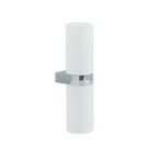 Basolo Wandleuchte H31,5 IP44 Chrom - Lucande