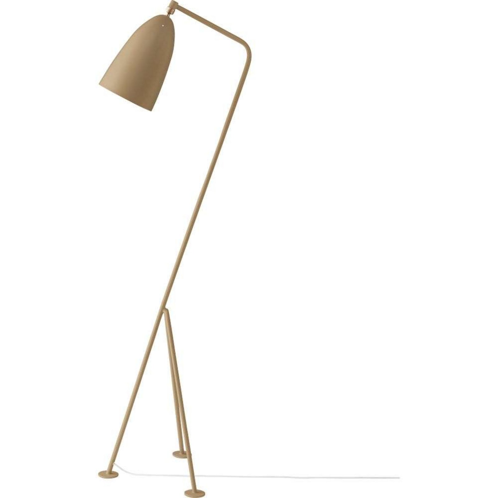 Gräshoppa Floor Lamp Olive Brown - GUBI