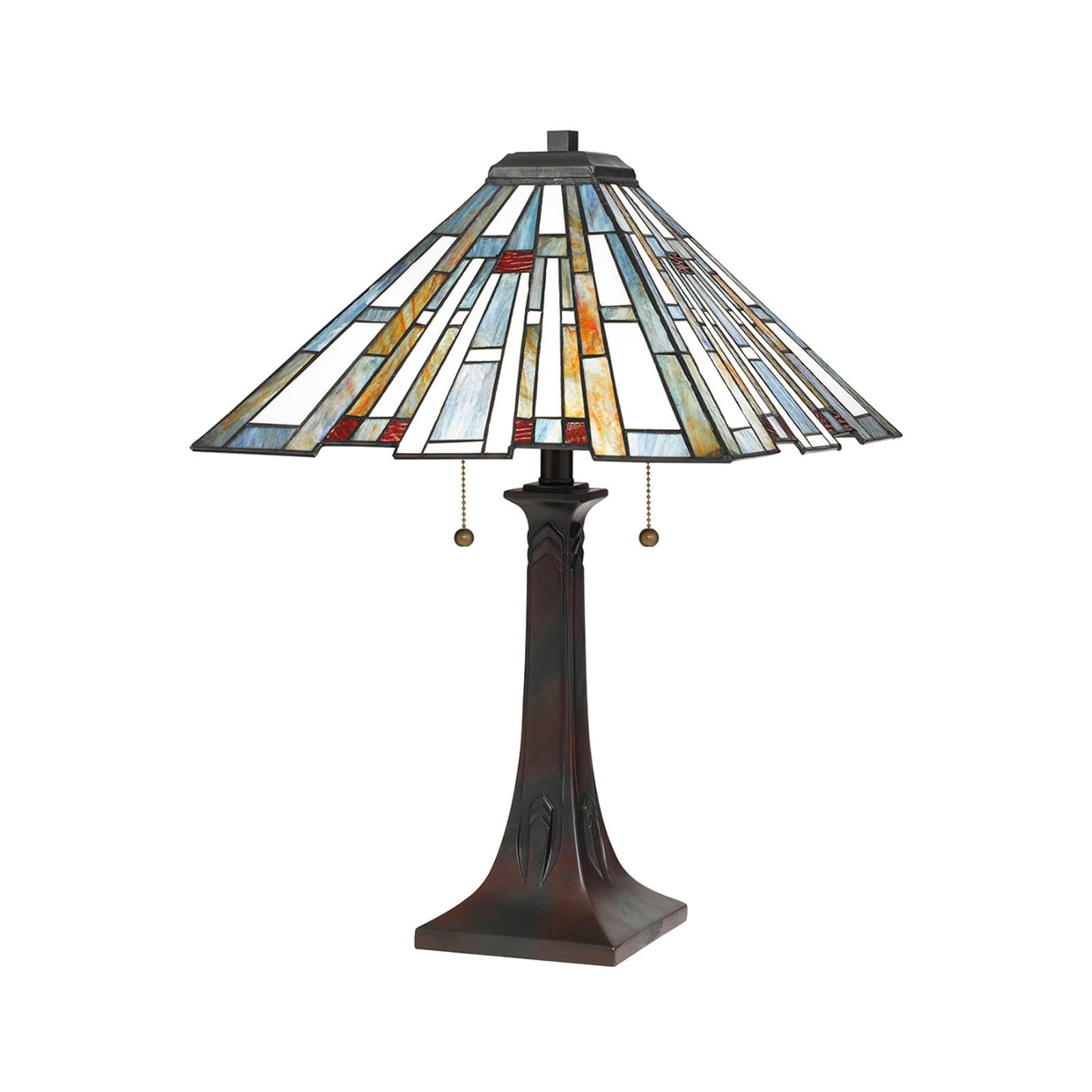 Tischleuchte Maybeck im Tiffany-Design