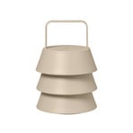 Luver bærbar bordlampe, kashmirbeige IP44 - ferm LIVING