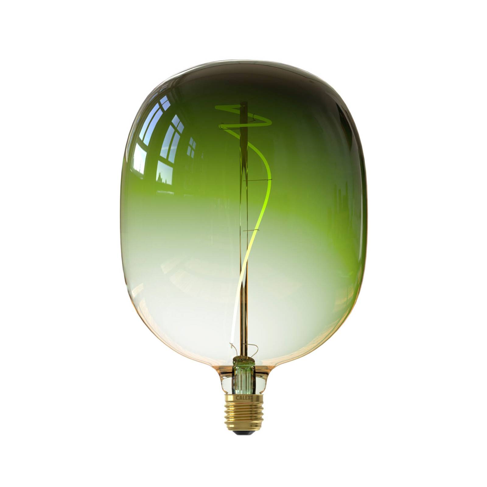 Calex Avesta LED gömb E27 5 W filament szab zöld