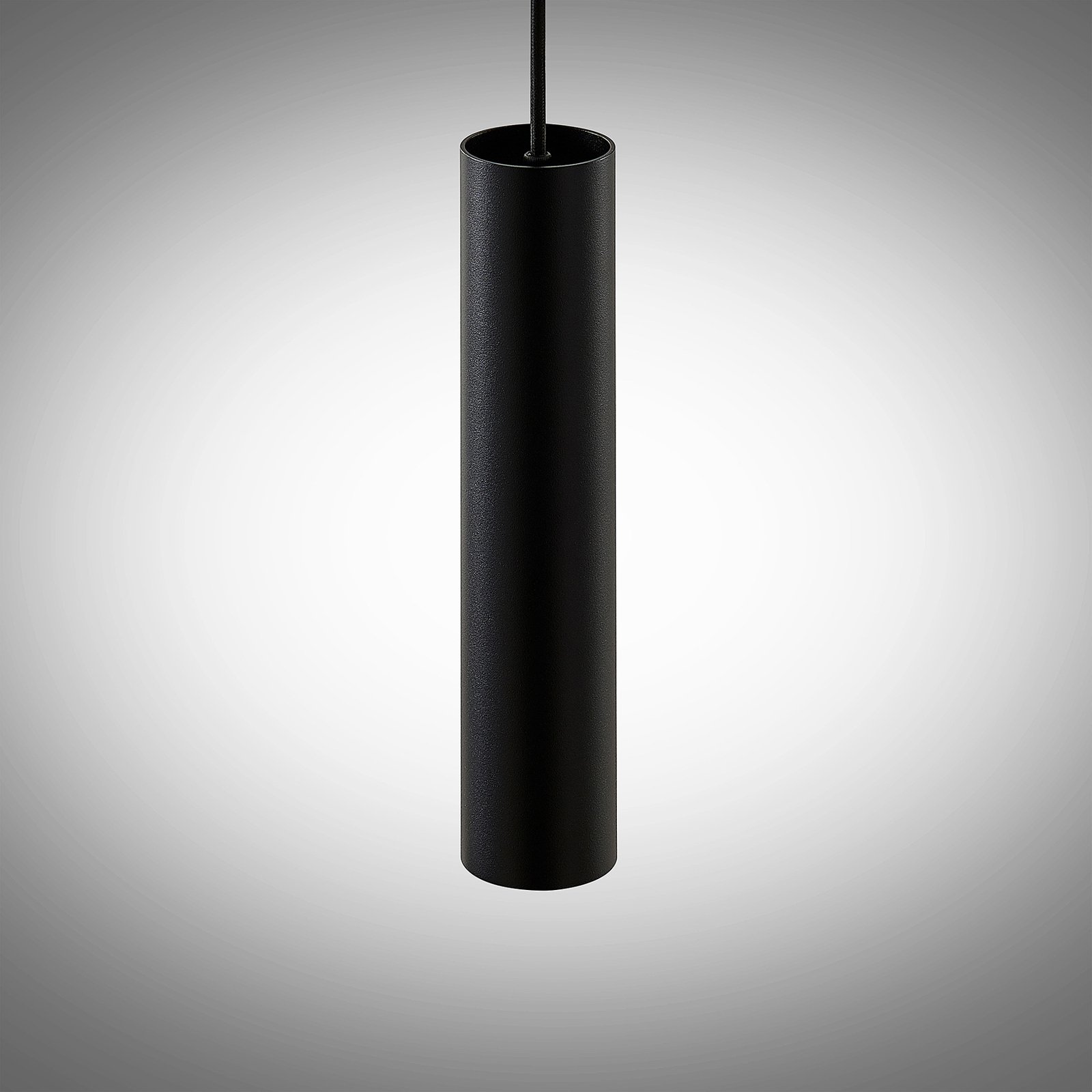 Arcchio Ejona lampa wisząca, wysokość 27cm, czarna