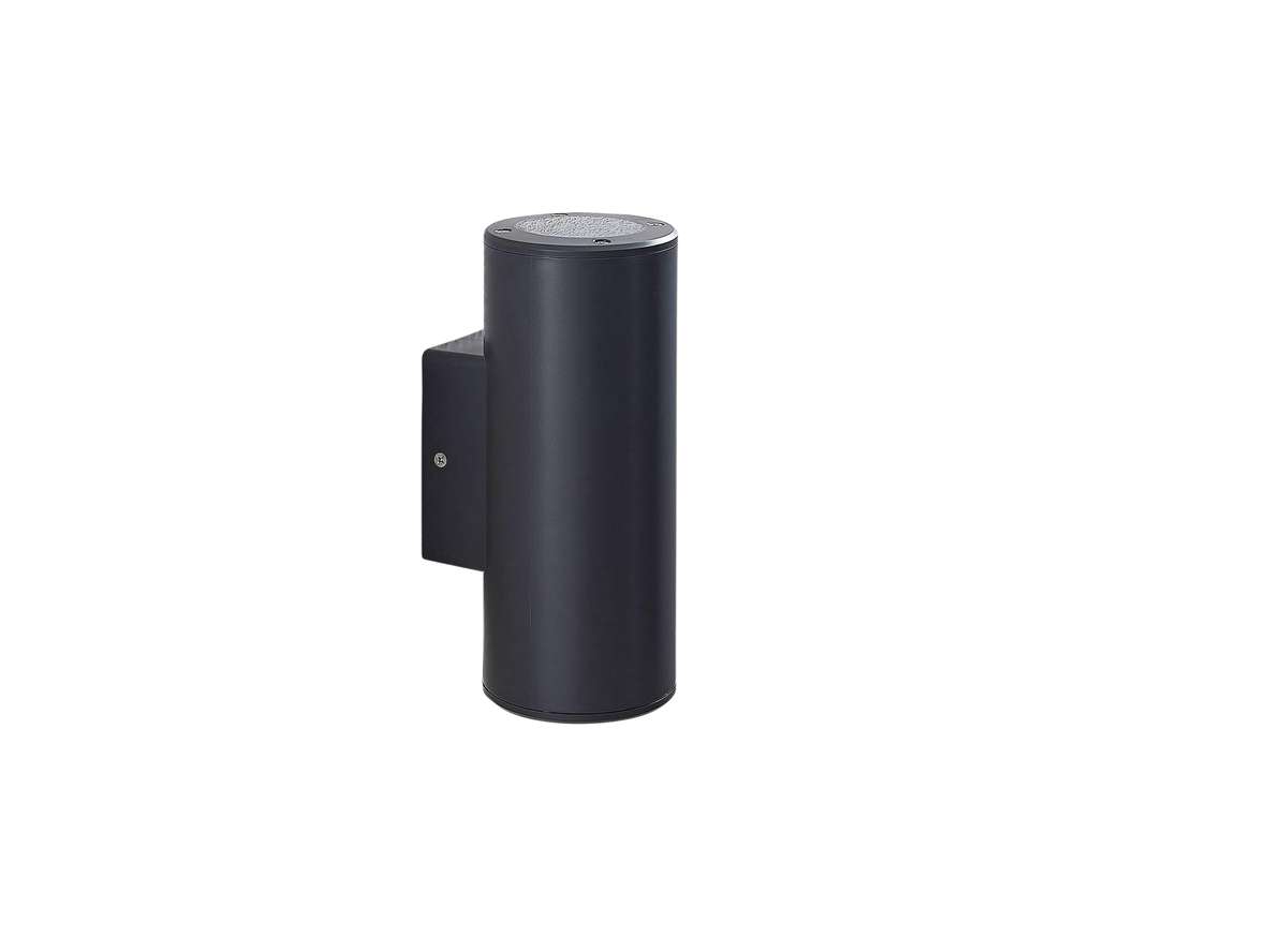 Nati Round Ścienna Lampa Ogrodowa IP54 Dark Grey - Lindby