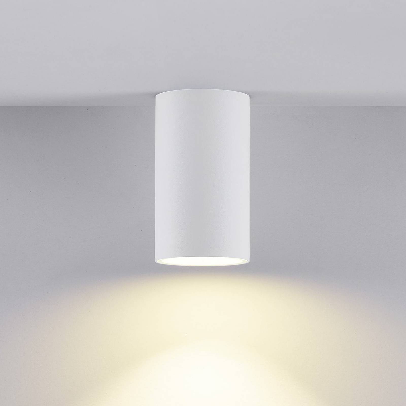 Downlight CAN, biały, IP44, Ø 6 cm, metal, GU10