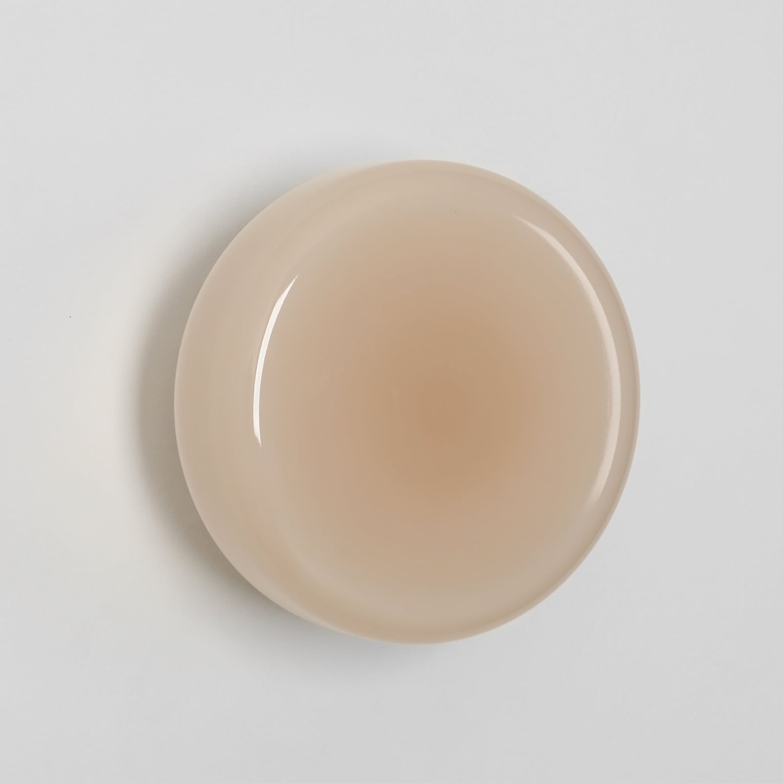 Zidna svjetiljka BonBon, bež, Ø 16 cm, staklo - Aldex