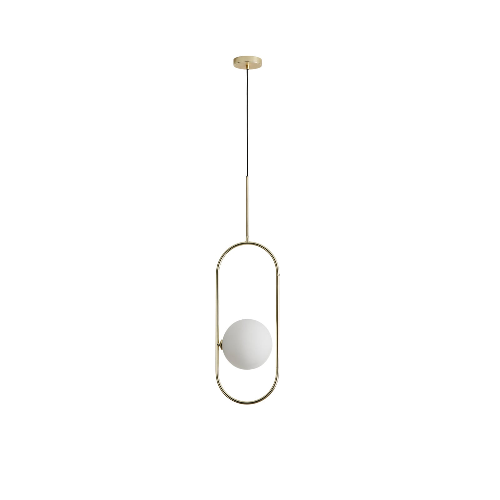 Abbacus pendellampe, guld, højde 83,5 cm Aromas del Campo - Stue - Moderne - Metal - Med én lyskilde