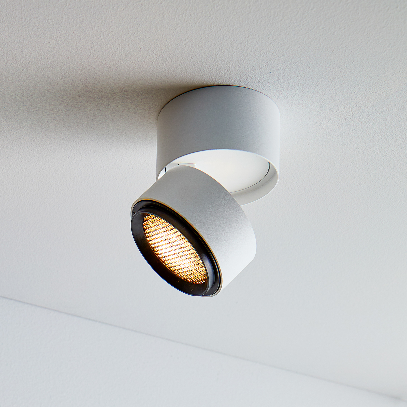 LOOM DESIGN Ray spot sufitowy LED Ø9,3cm 15W biały
