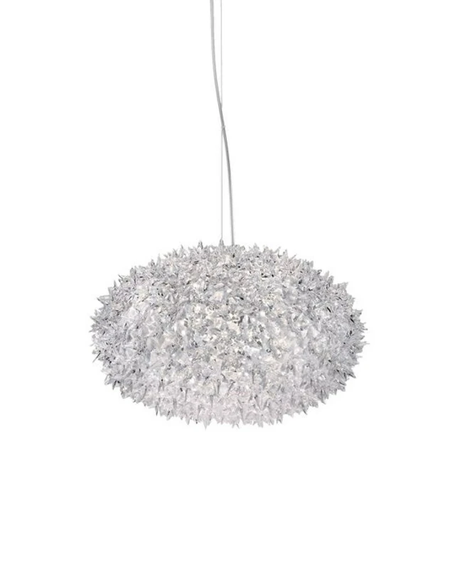 Kartell - Bloom S1 Pendelleuchte Crystal