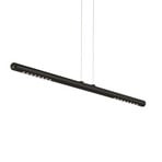 Lampă suspendată TECNOLUMEN LUM S, 85 cm, negru