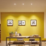 Paulmann vestavné LED podhledové svítidlo Nova, bílá Ø 8 cm GU10-LED IP44, sada