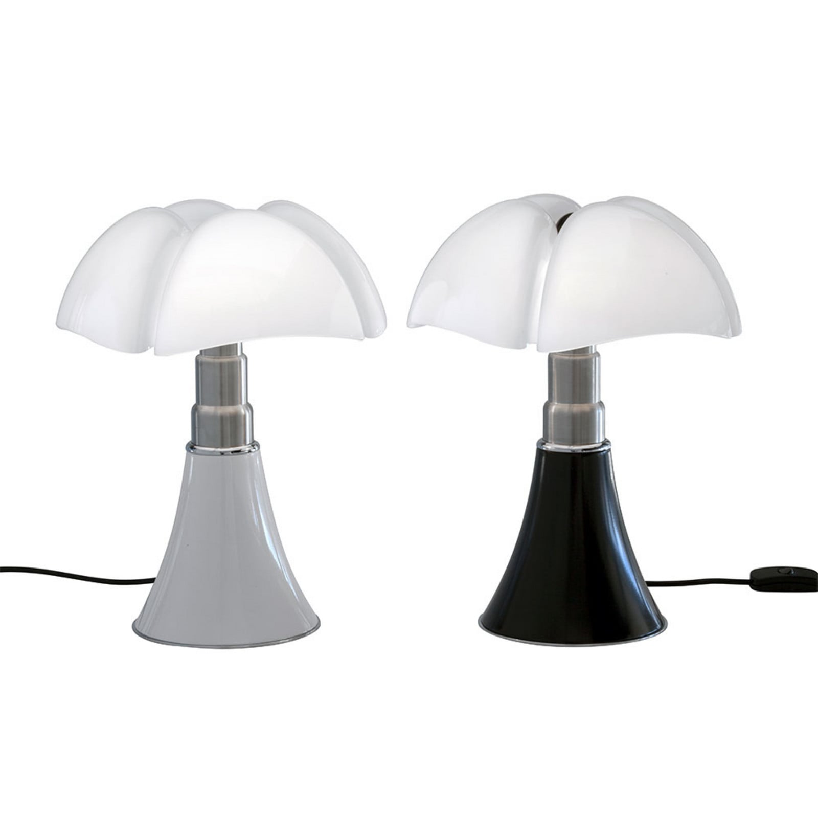 Minipipistrello LED-bordlampe, brun Martinelli Luce - Stue - Metal
