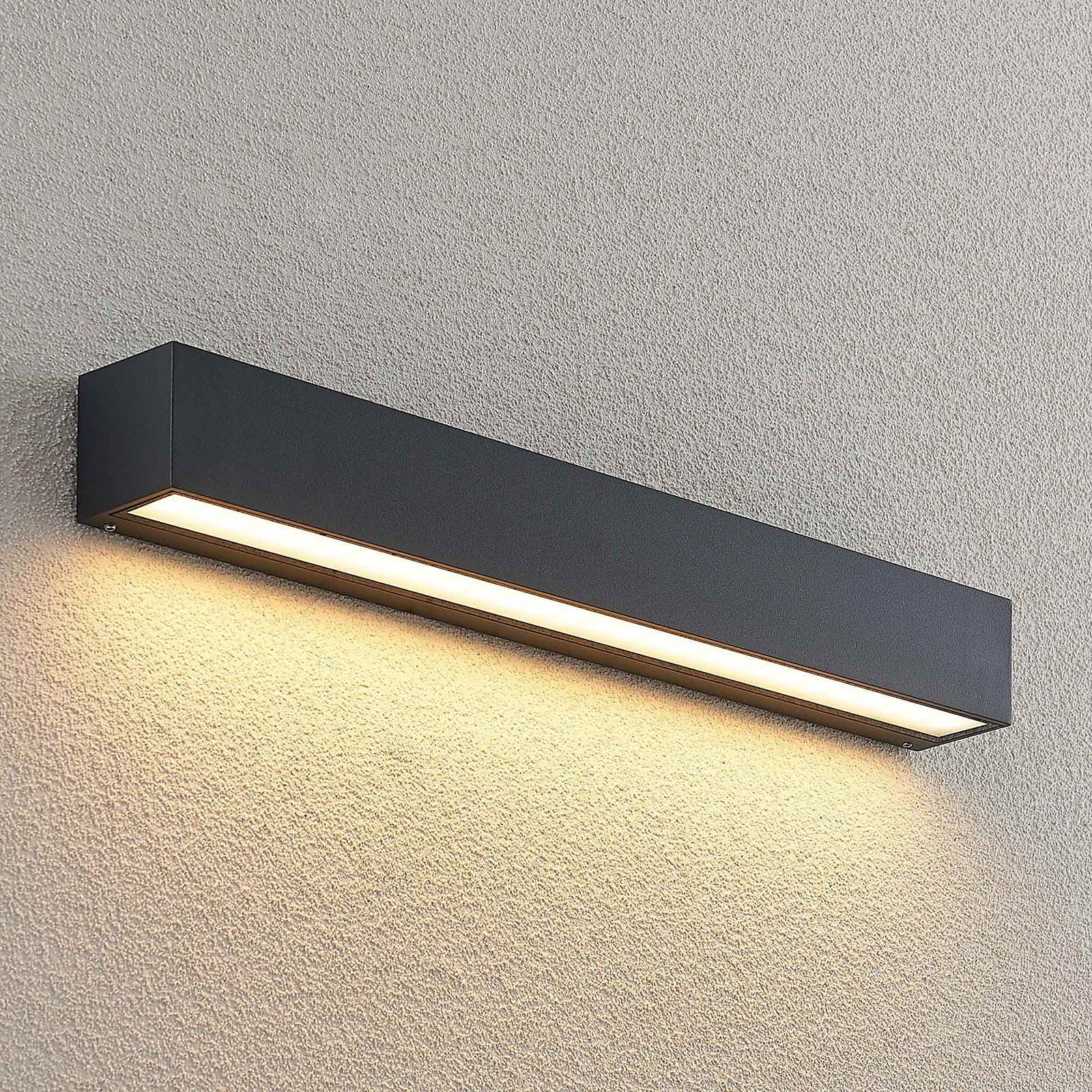 Krylo Candeeiro de Parede Exterior IP65 Graphite - Lucande
