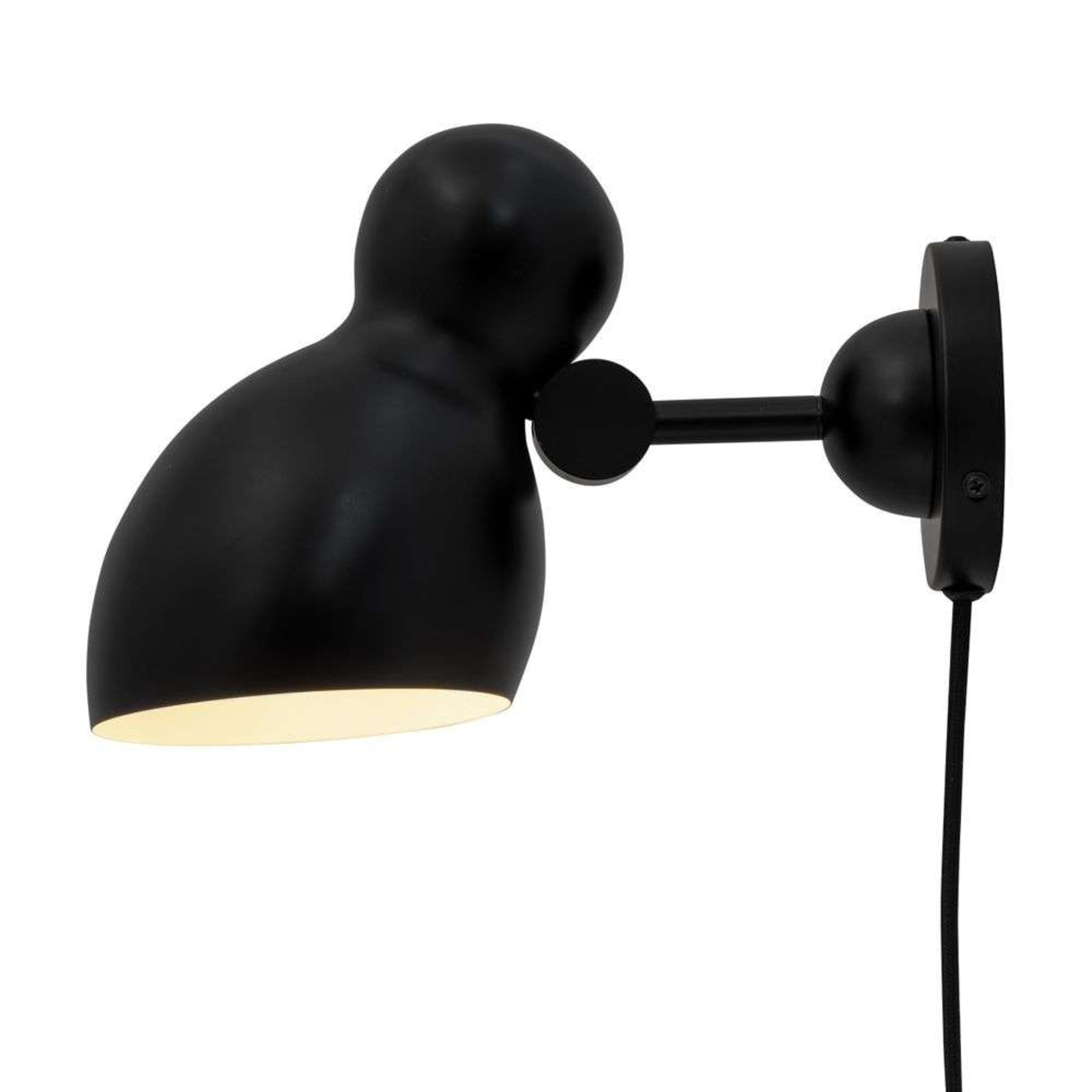 Ludo Wall Lamp Black - DybergLarsen