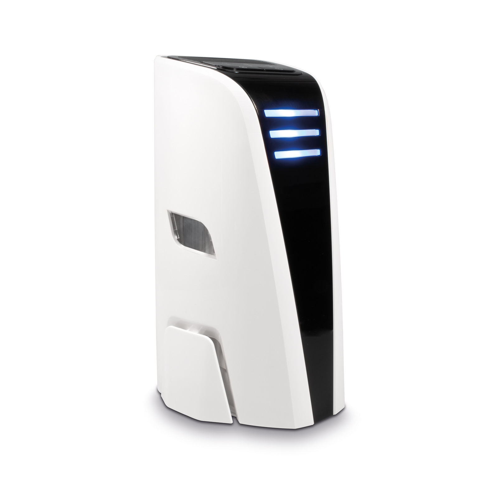 EUROLIGHTING AirTrooper UV-C air cleaner, USB, 27m³/h, aluminium, L: 12 cm, W: 10.8 cm, H: 20.2 cm