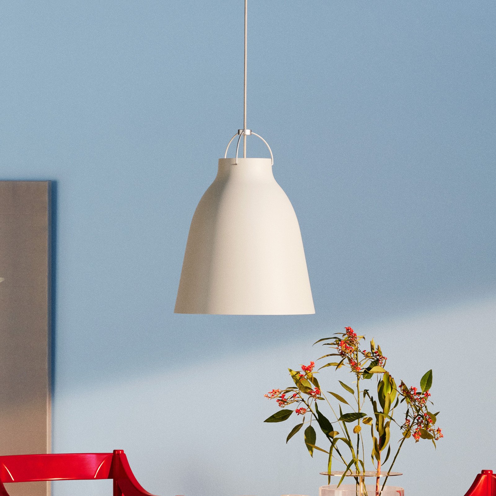 FRITZ HANSEN Caravaggio P3 alb mat