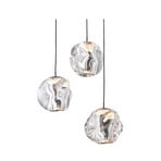 Ice Ball 3 Suspension Matt Black/Chrome - Loom Design