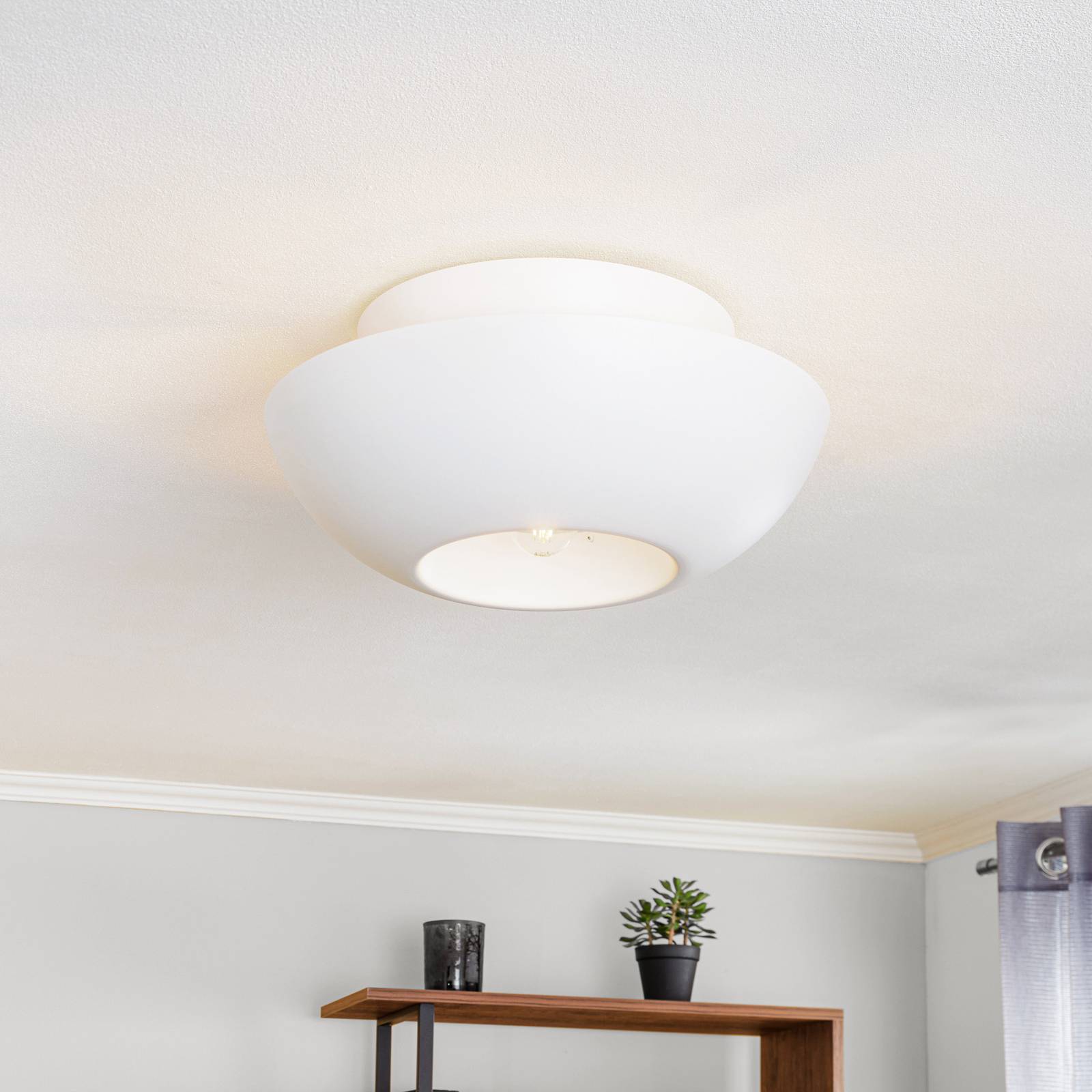 Photos - Chandelier / Lamp Lucande Kellina ceiling light in white 