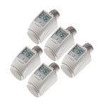 5 x Homematic IP thermostat de radiateur