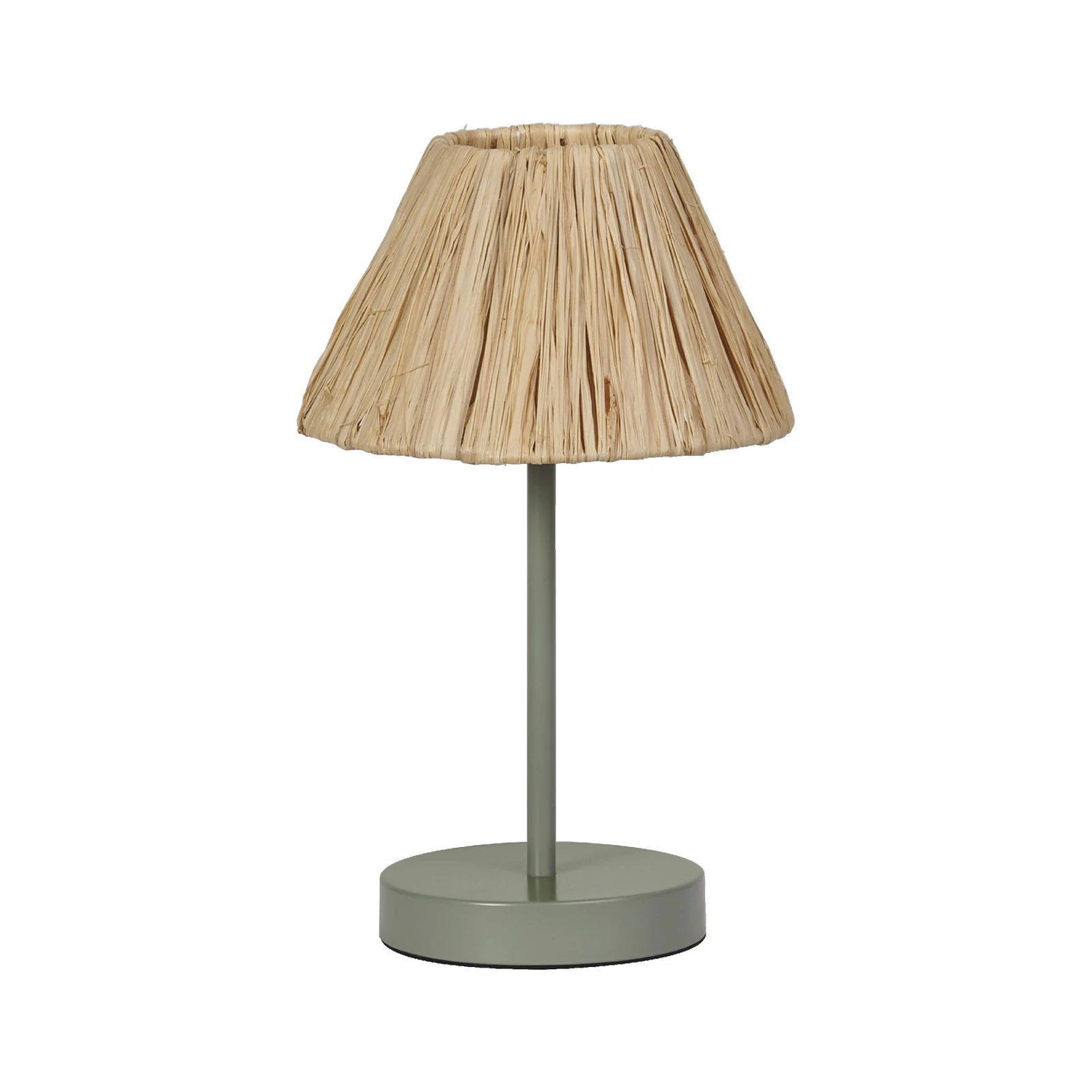 OSRAM Tischlampe Decor Raffia, 1-fl., Bast, naturfarben, E27