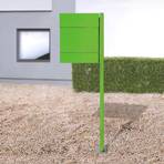 Letterbox LETTERMAN V, newspaper box +post, green