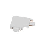 Lindby L-conetor Lumaro, 90°, branco, angular, conjunto de 2