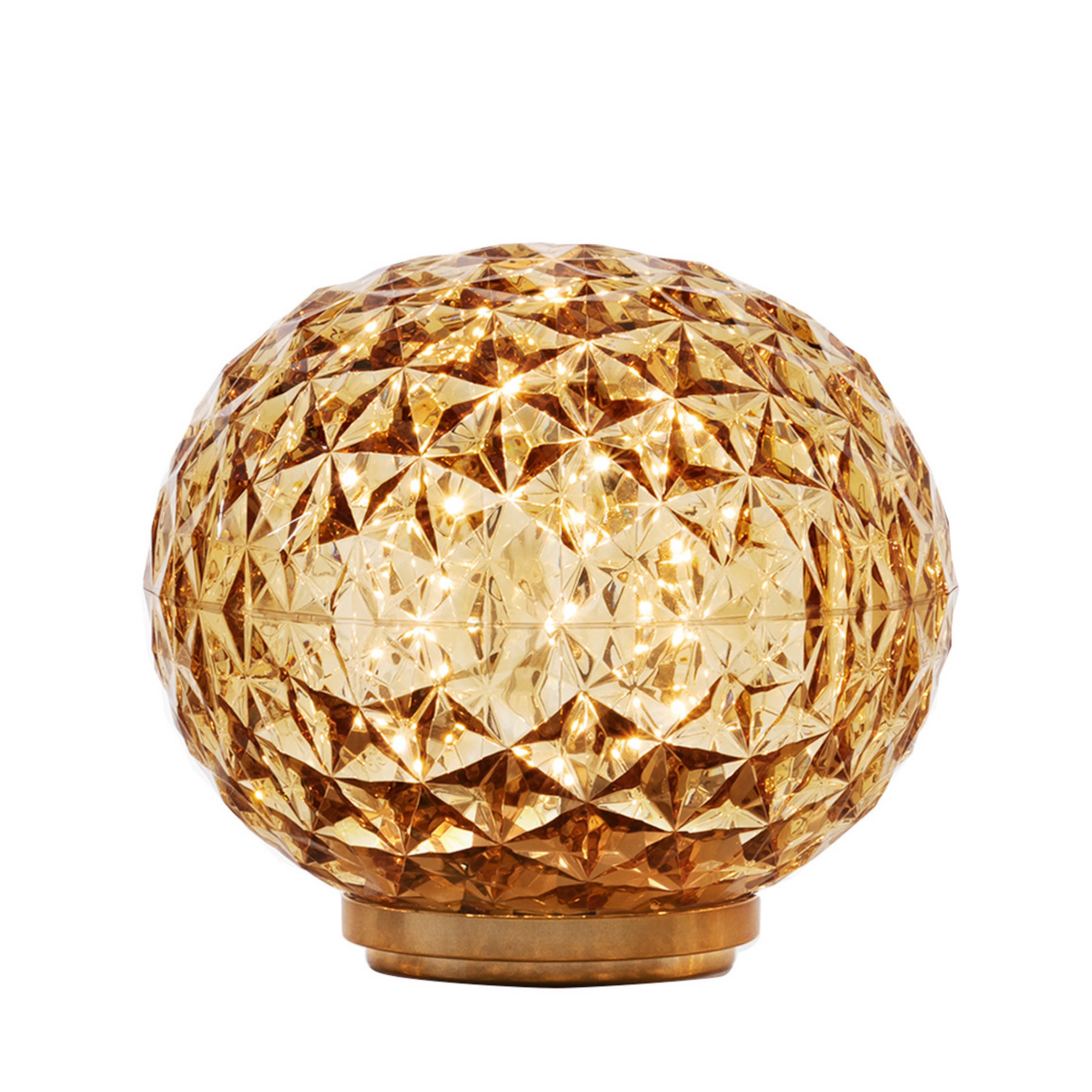 Kartell Mini Planet LED laualamp, kollane