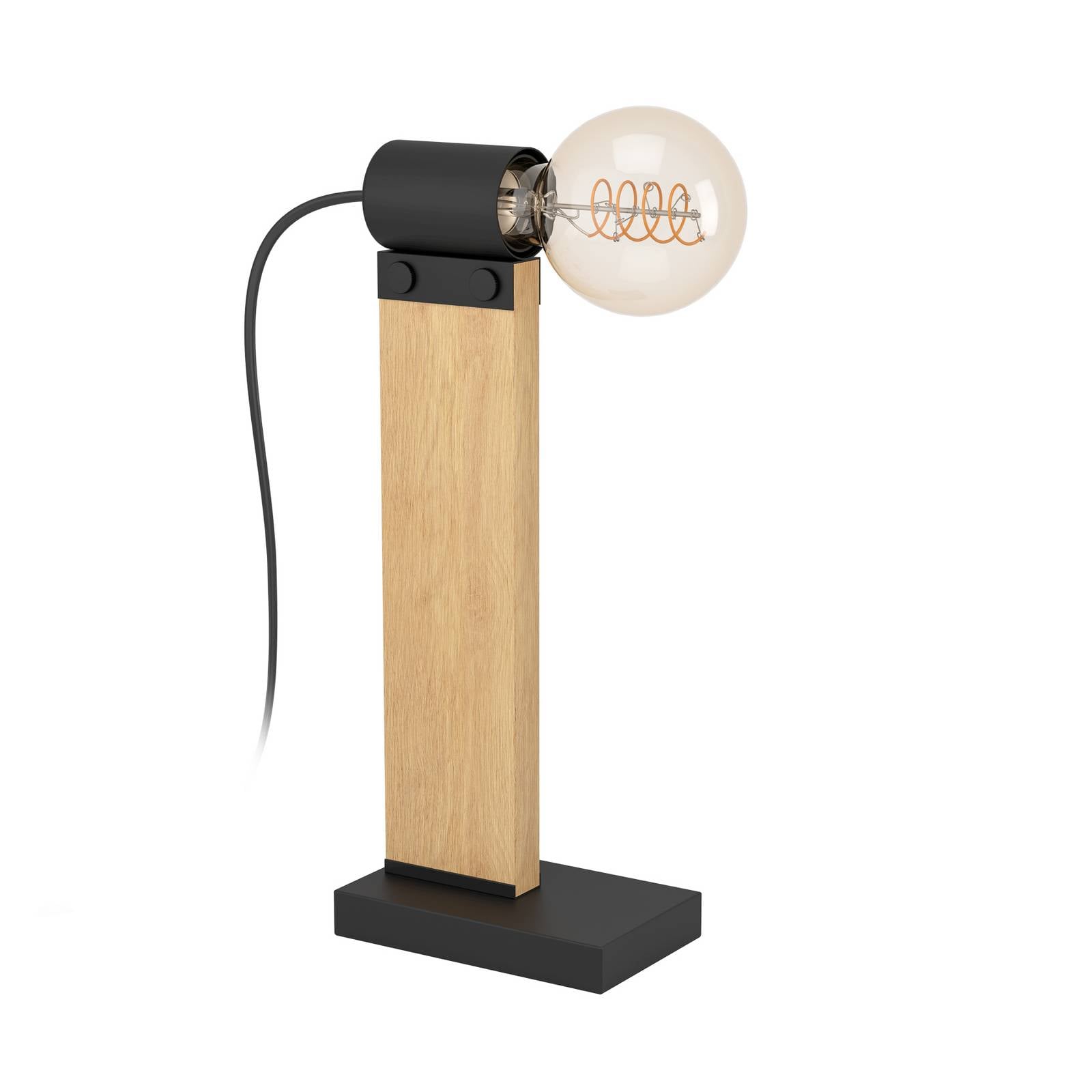 EGLO Bailrigg Tischleuchte aus Holz