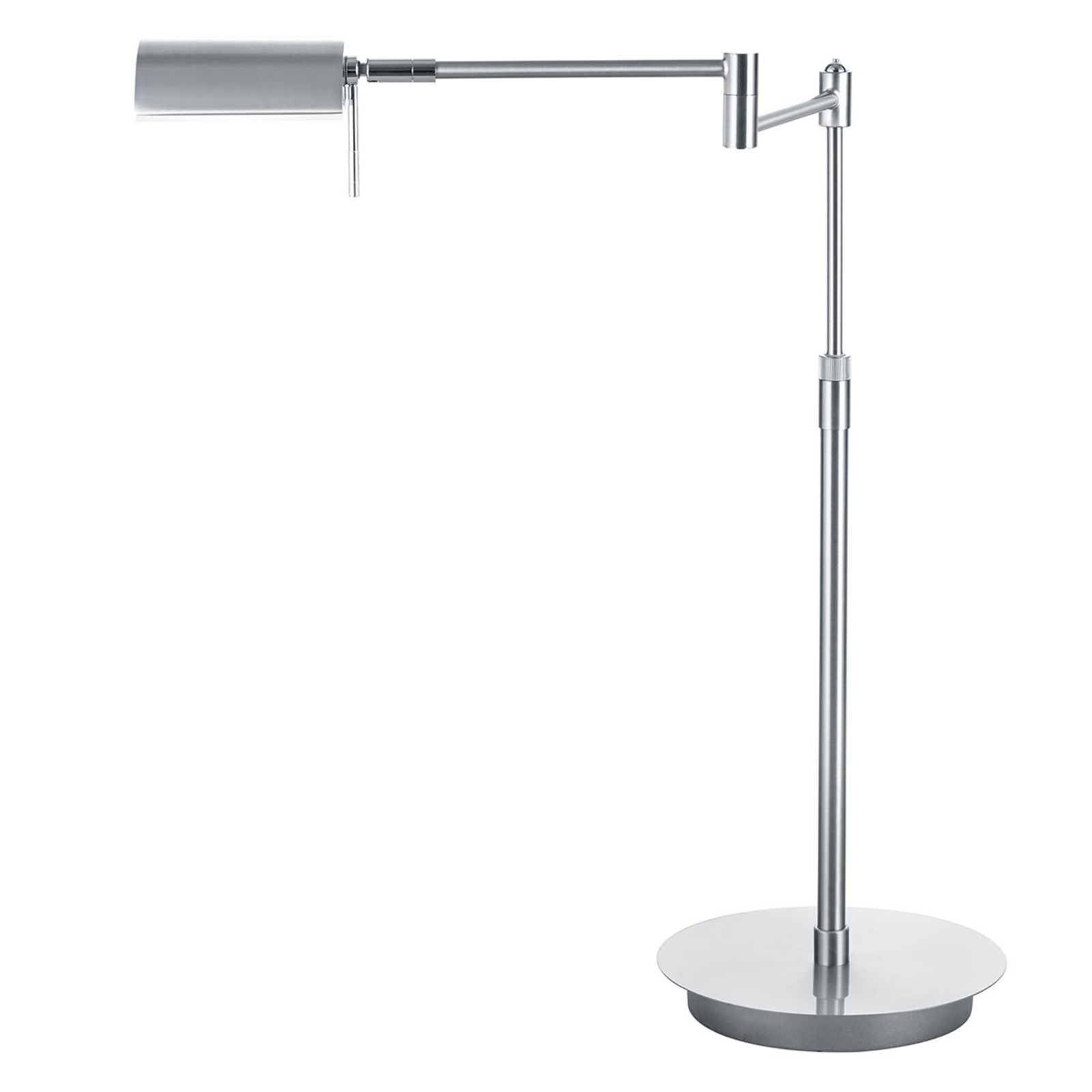 Lámpara de mesa LED Graz variable, níquel