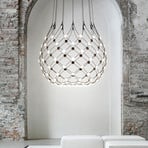 Luceplan Mesh hanglamp Ø 100cm wireless 1m