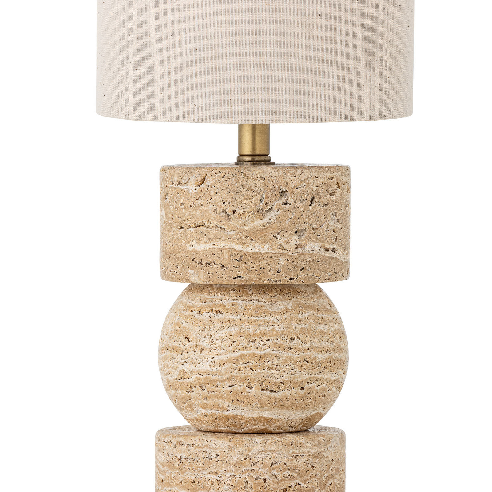 Lampe de table Marci, couleur naturelle, 53 cm, travertin - Bloomingville