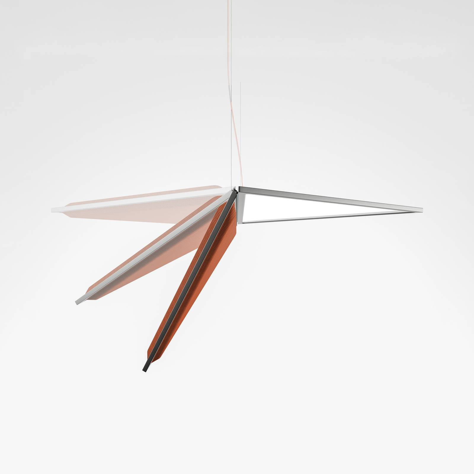 Artemide Flexia suspension LED orange