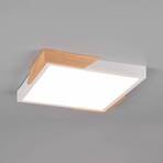 Meta LED ceiling lamp 31.5 x 31.5 cm 3,000 K white