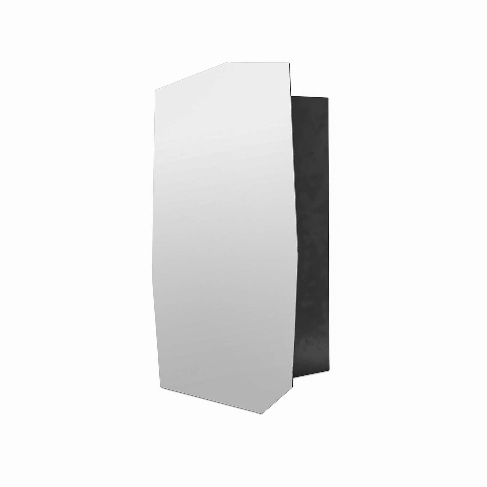 ferm LIVING mirror cabinet Shard, 57 x 37 x 12 cm, stainless steel