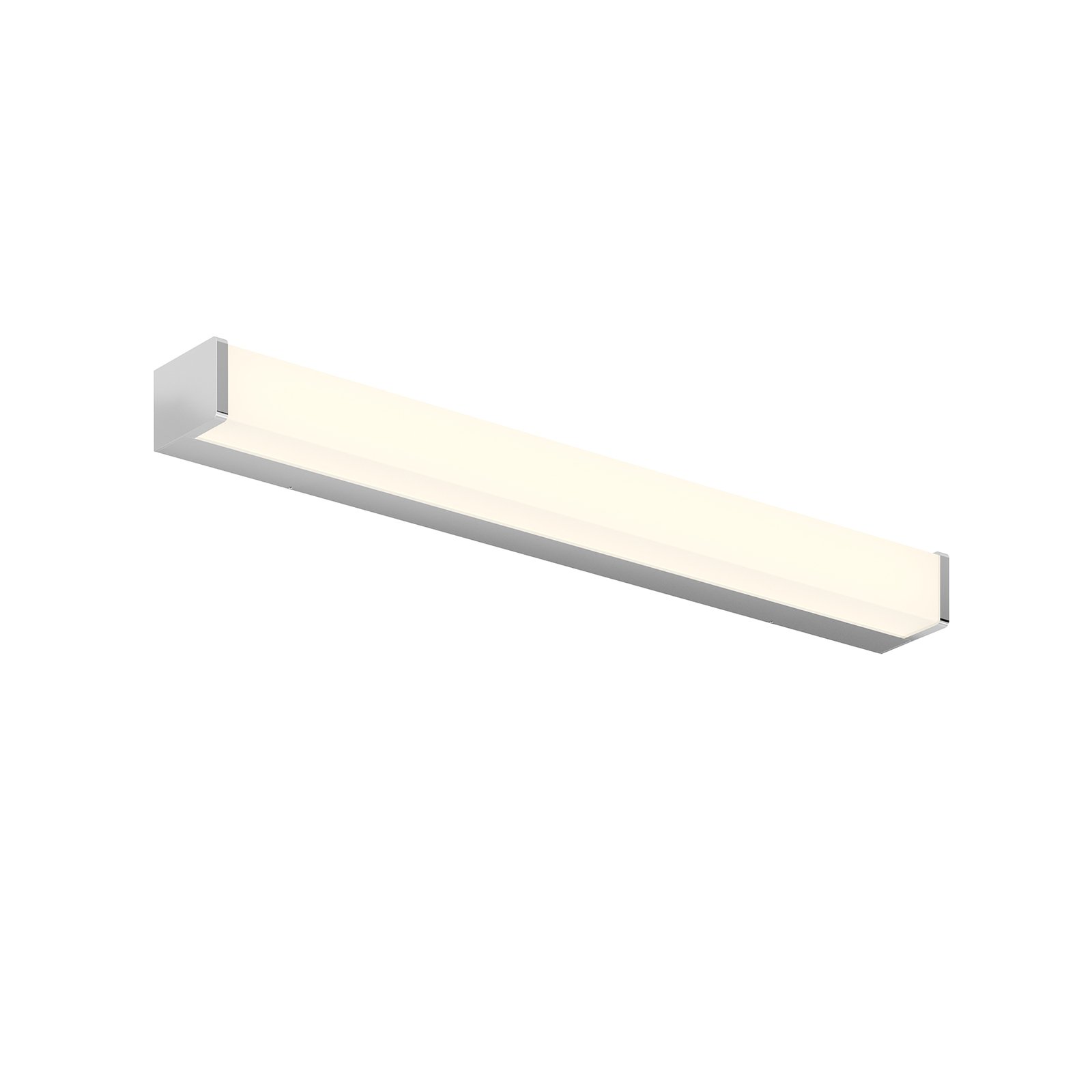 Lindby LED-Badezimmerlampe Klea, 60 cm, chrom, Metall, IP44