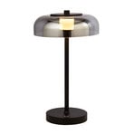 Lampa stołowa LED Frisbee ze szklanym kloszem