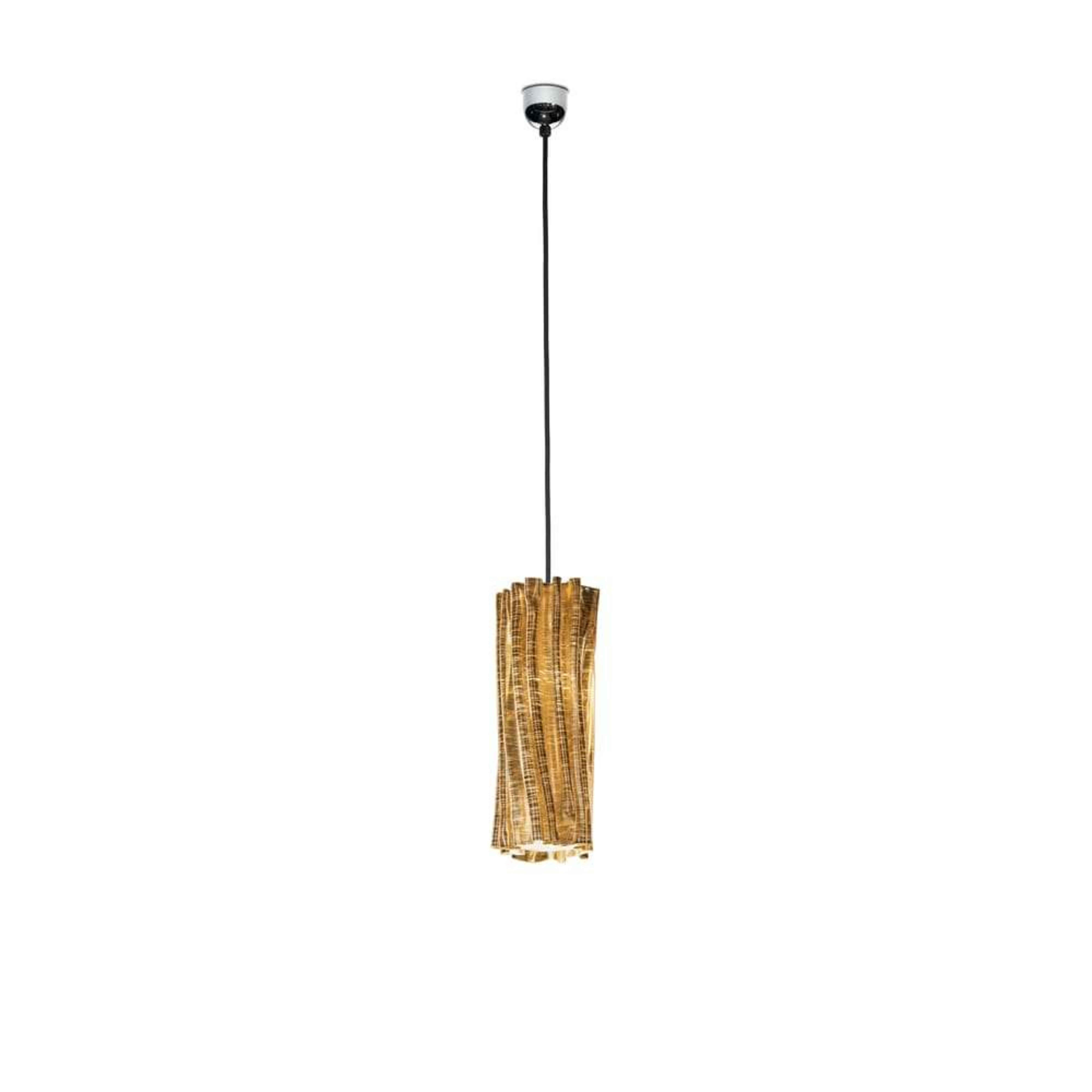 Accordéon Vertical Hanglamp Gold - Slamp