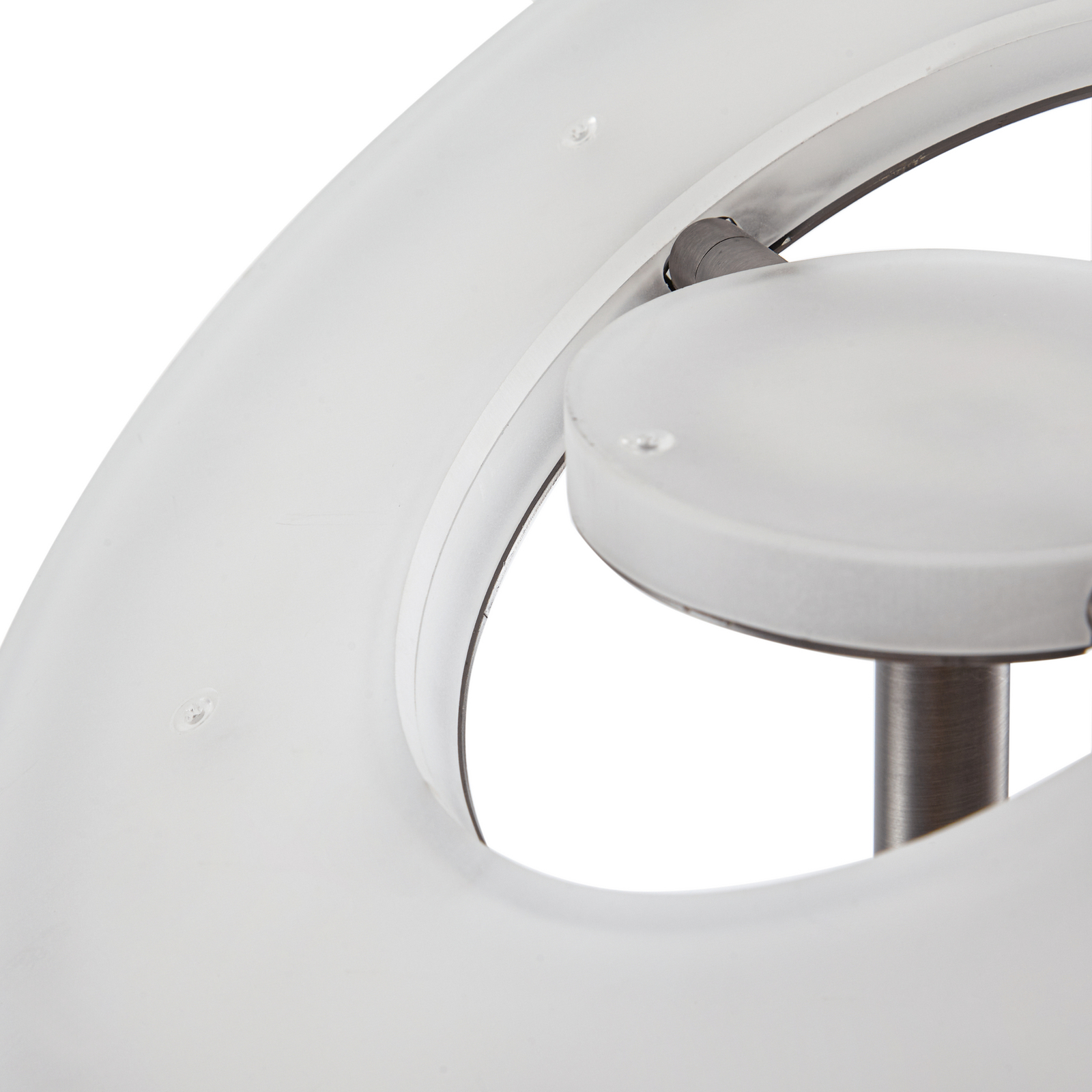 Lucande LED vloerlamp Raymond, titaniumkleurig, CCT, leeslampje Lucande LED vloerlamp Raymond, titaniumkleurig, CCT, leeslampje