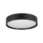 SLV LED ceiling lamp Decona, Ø 30 cm, black, metal, CCT