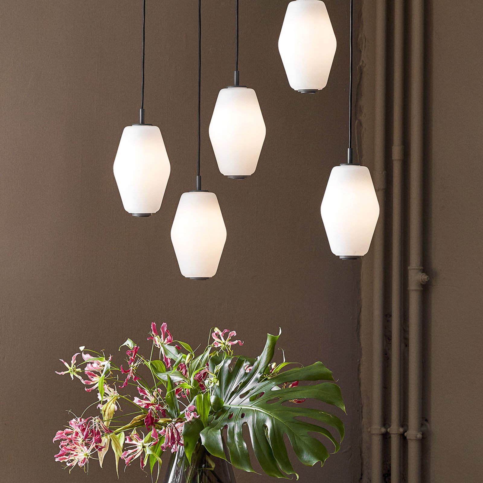Northern Dahl hanglamp klein donkergrijs