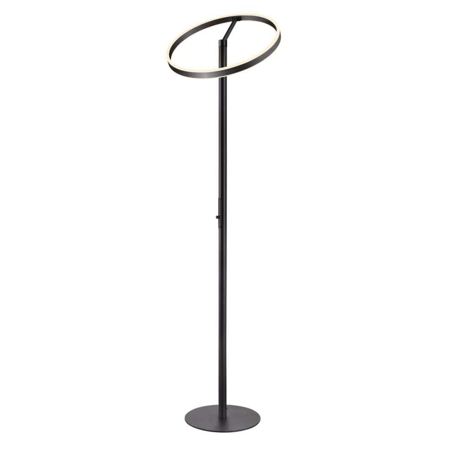 SLV LED-gulvlampe One Straight, sort, 2700/3000 K