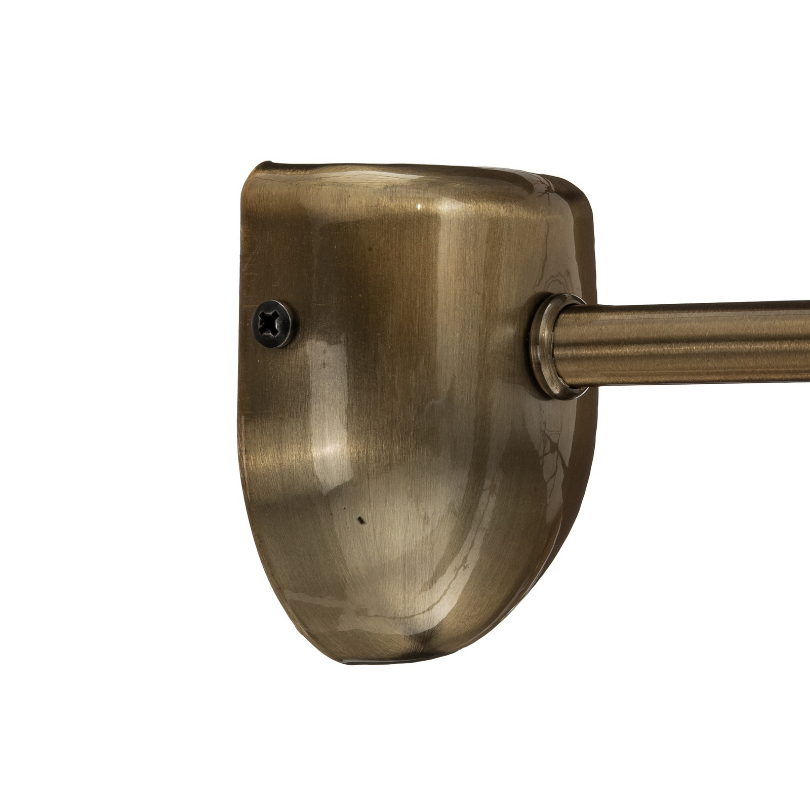 Applique murale Glory, laiton, métal, hauteur 47 cm