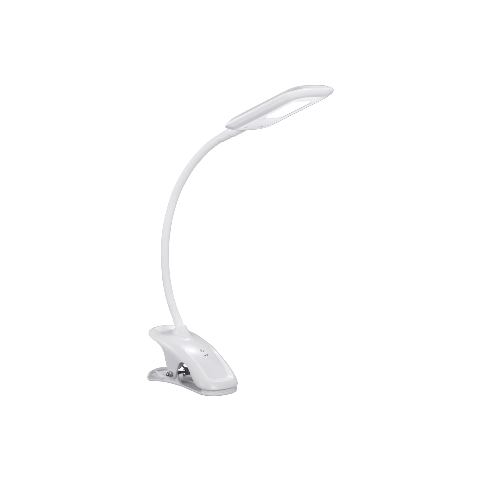 Aluminor Mika Pince lampa z klipsem LED biała