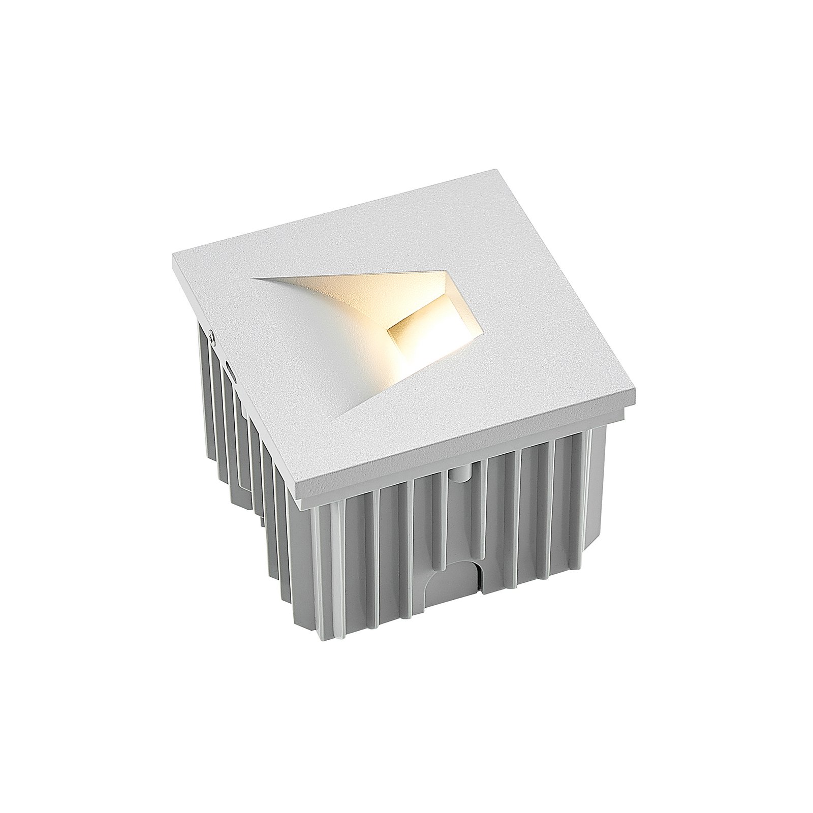 Zamo LED Inbyggdsvägglampa IP65 Silver - Arcchio