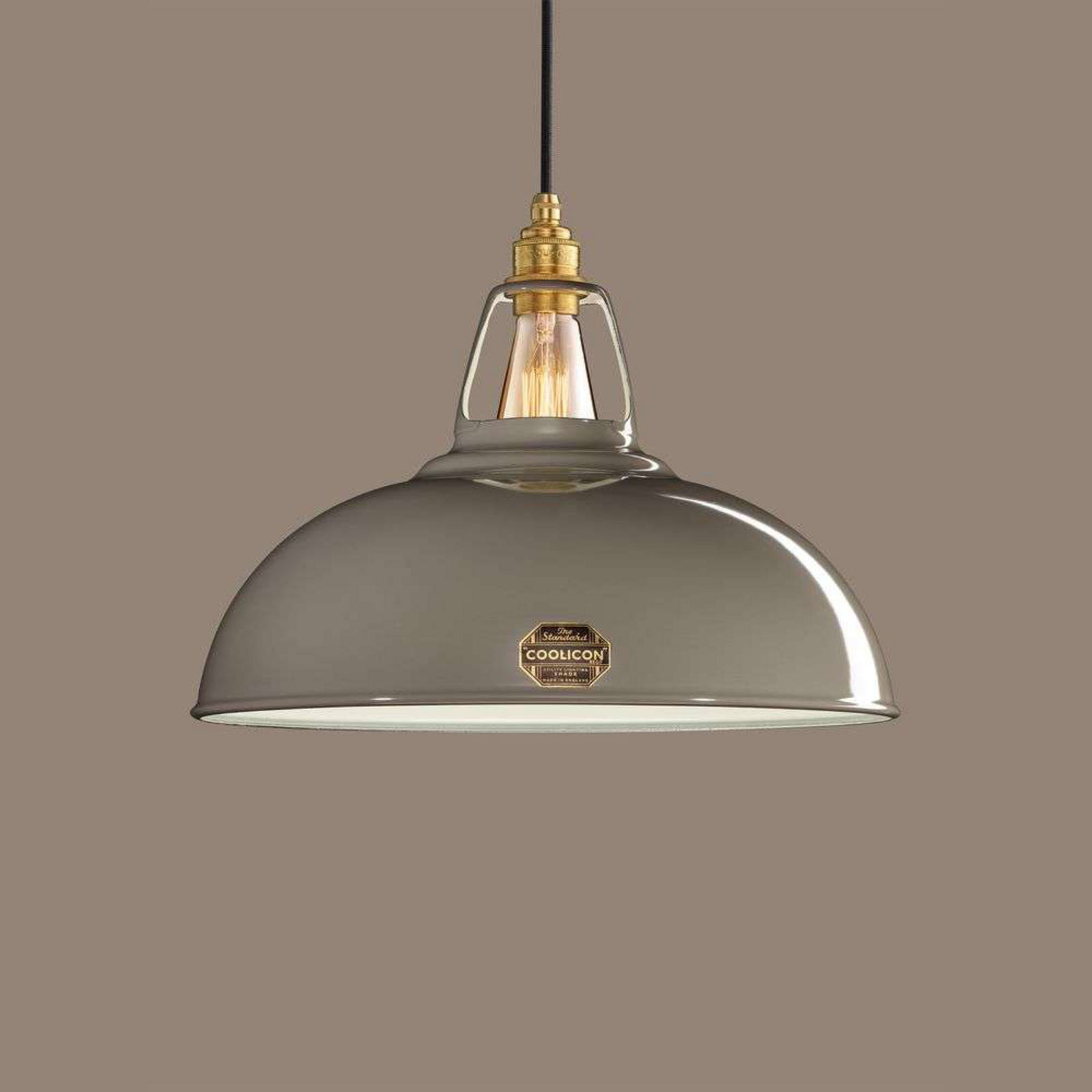 Large 1933 Design Lampada a Sospensione Original Grey - Coolicon